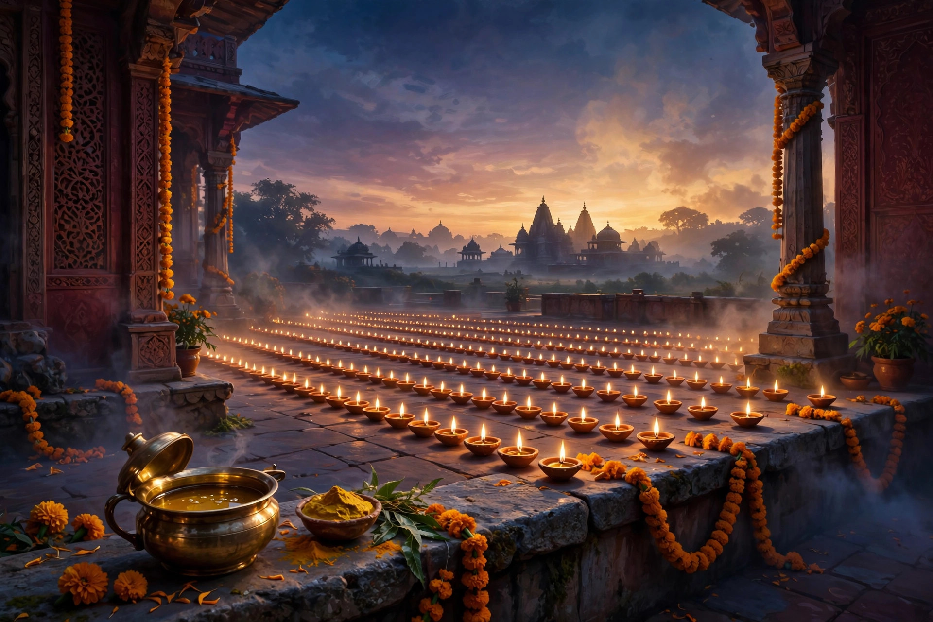 Narak Chaturdashi 2026: Date, Abhyang Snan Muhurat, Kali Chaudas & Puja Vidhi